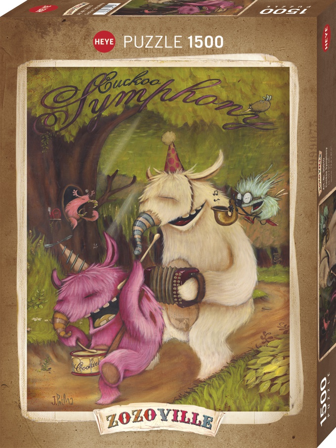 Jigsaw Puzzle: HEYE - Zozoville: Cuckoo Symphony (1500 Pieces)