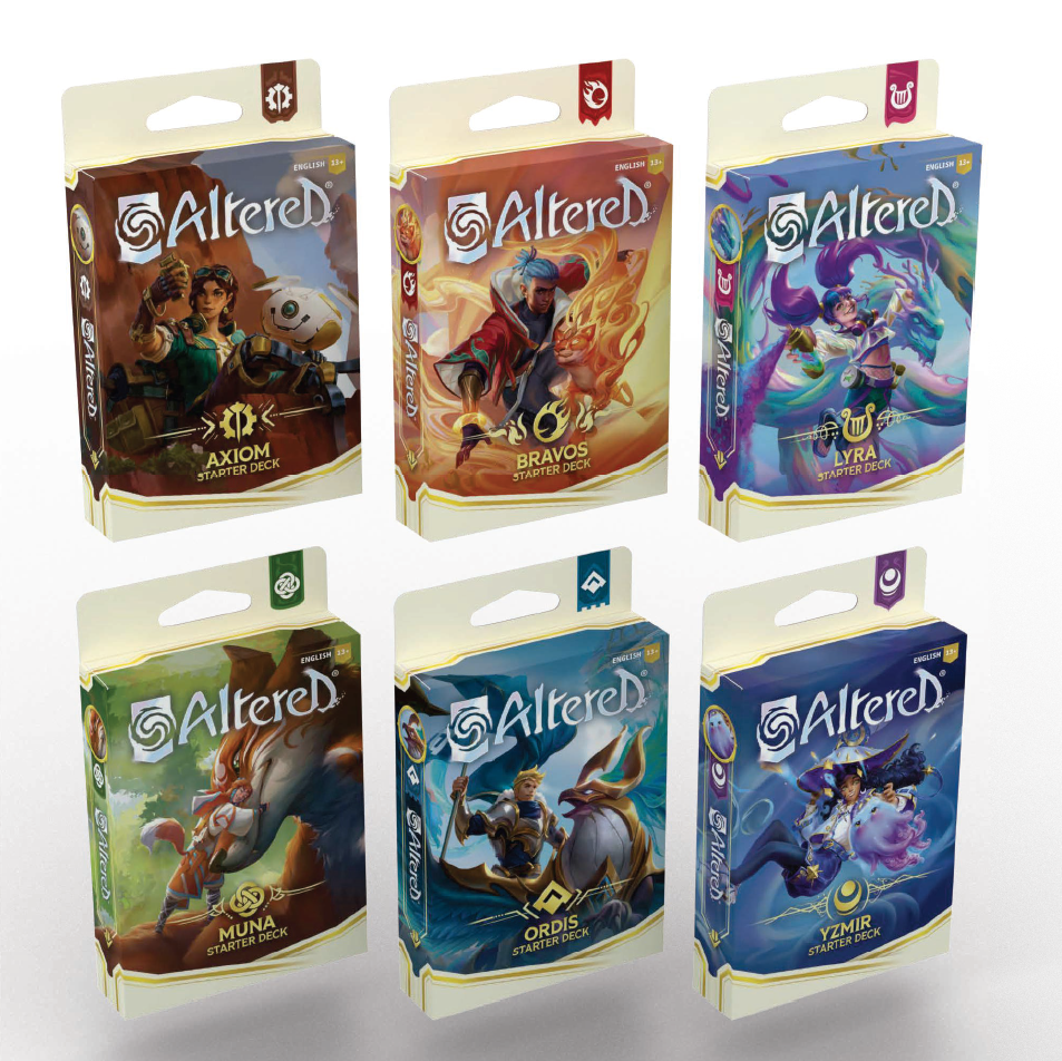 Altered - Starter Decks Display