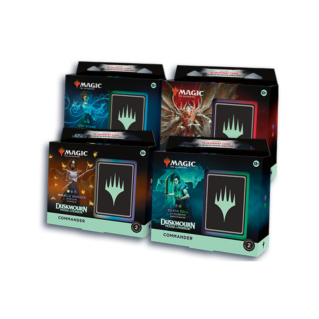 MTG: Duskmourn: House of Horror - Commander Decks (x4)