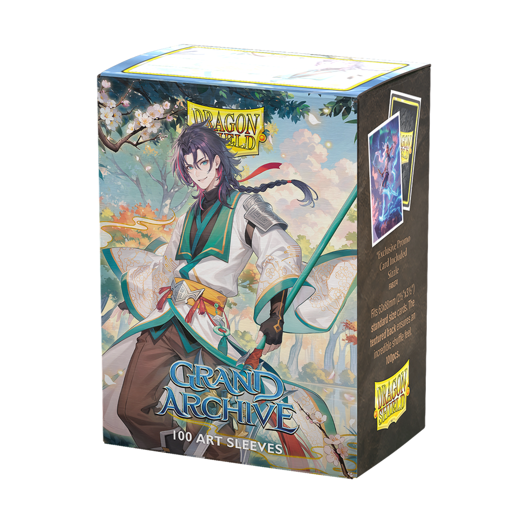 Sleeves: Dragon Shield - Standard - Matte Art (x100) - Grand Archive TCG - Jin