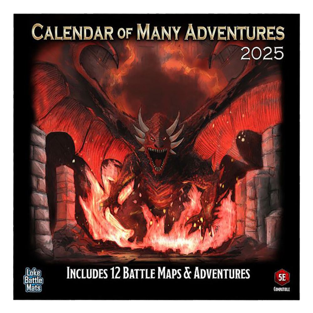 Calendar of Many Adventures 2025