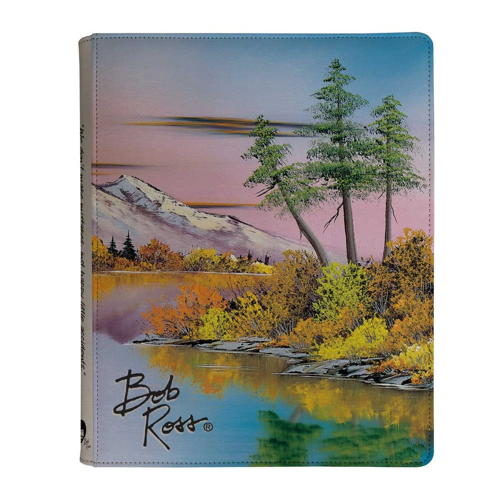 Binder: Ultra PRO - 9-Pocket Binder - Bob Ross - Mountain Lake