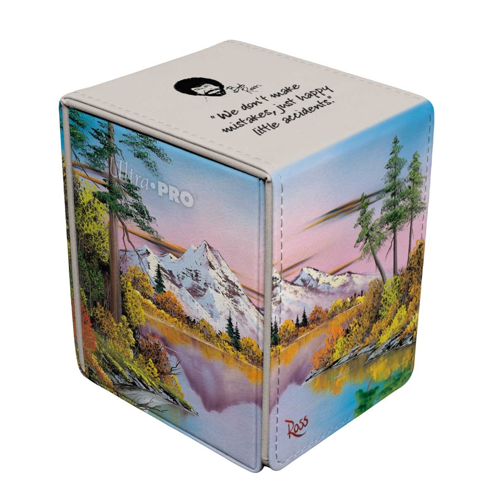 Deck Box: Ultra PRO - Alcove Flip - Bob Ross - Mountain Lake