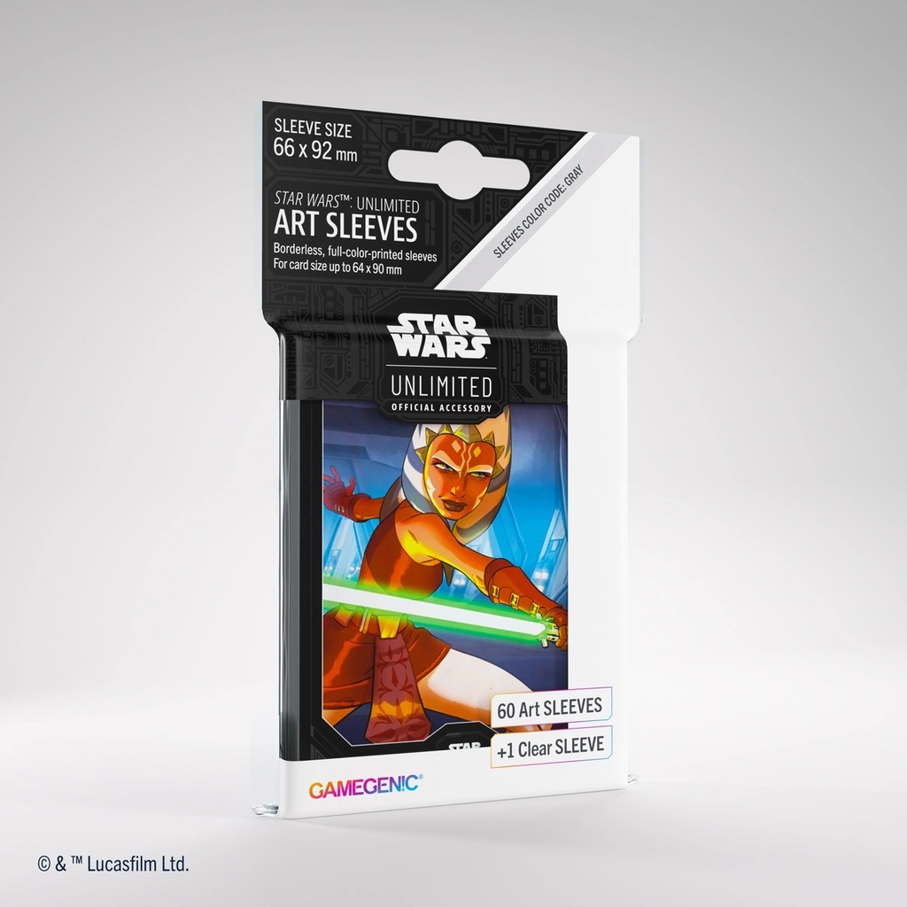 Sleeves: Star Wars: Unlimited - Ashoka Tano (x60)