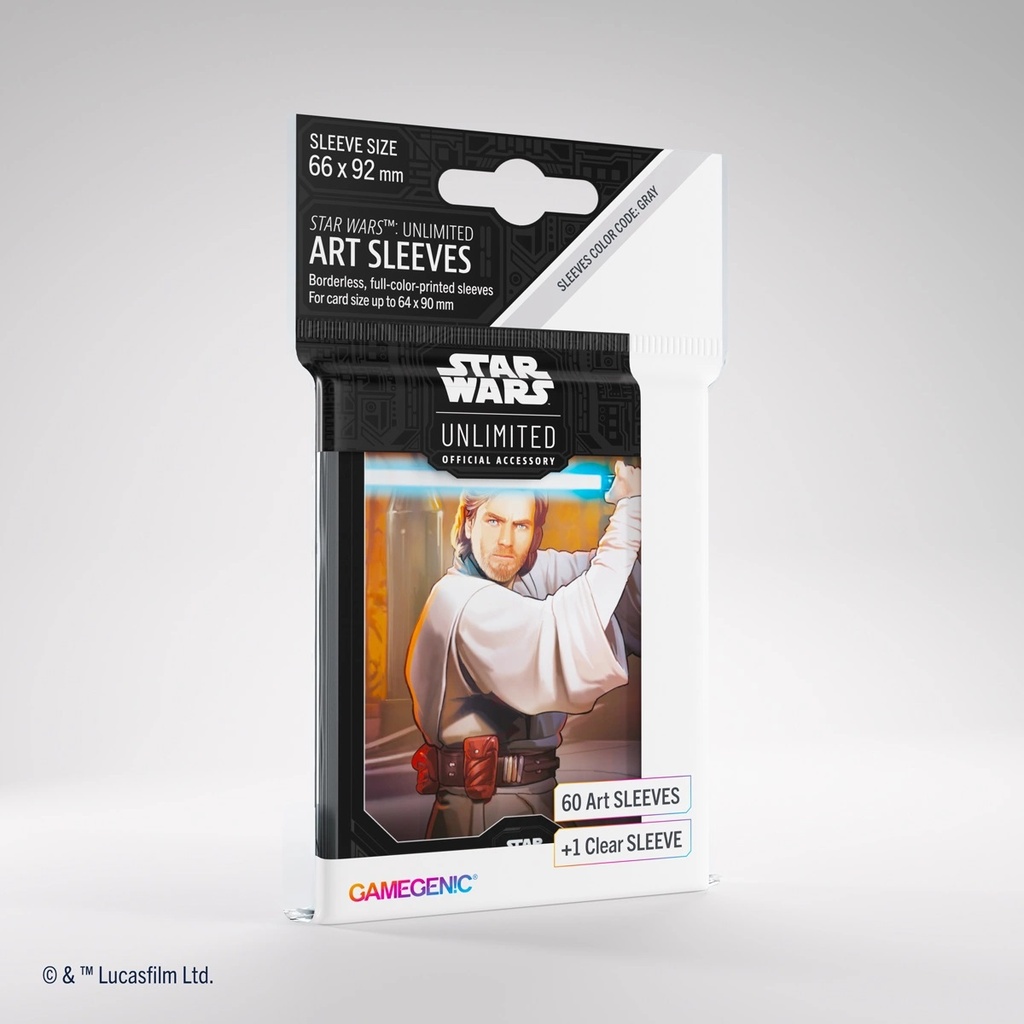 Sleeves: Star Wars: Unlimited - Obi-Wan Kenobi (x60)