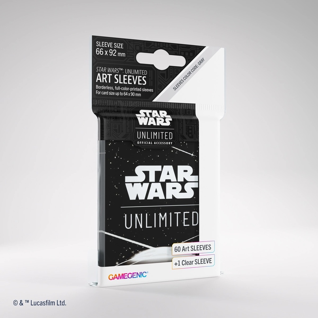 Sleeves: Star Wars: Unlimited - Card Back White (x60)