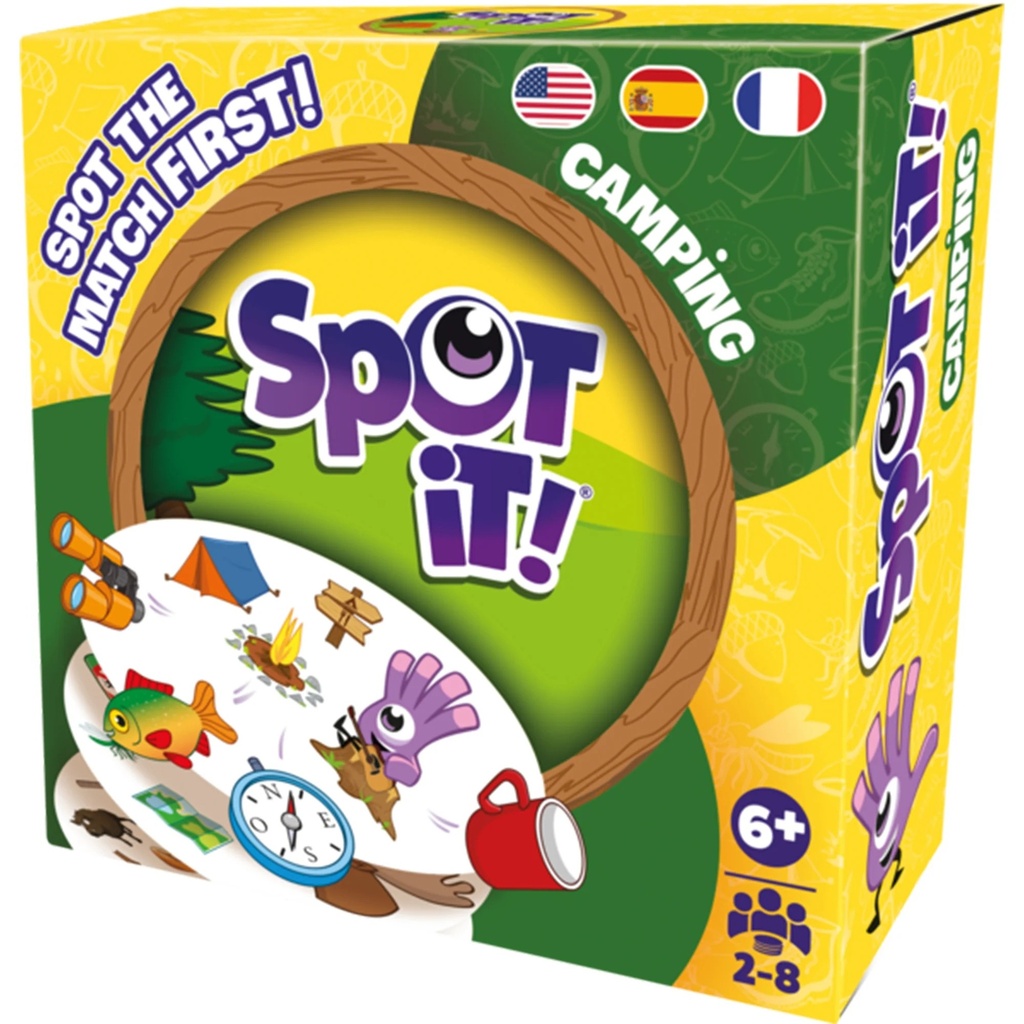 Spot it!: Camping (Eco Sleeve)