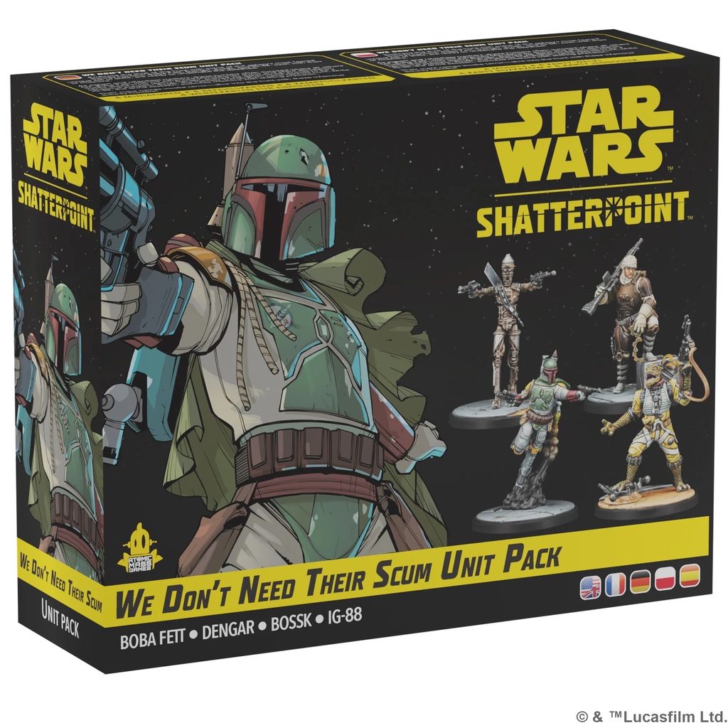 Star Wars: Shatterpoint - We Don’t Need Their Scum Unit Pack