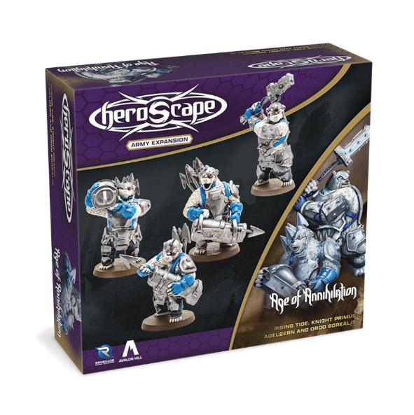 HeroScape: Rising Tide - Knight Primus Adelbern and Ordo Borealis