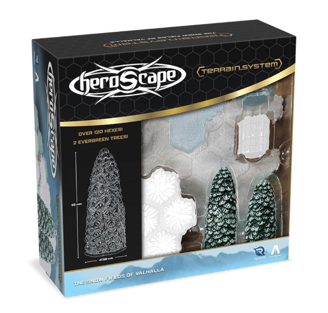 HeroScape: Terrain - The Snow Fields of Valhalla