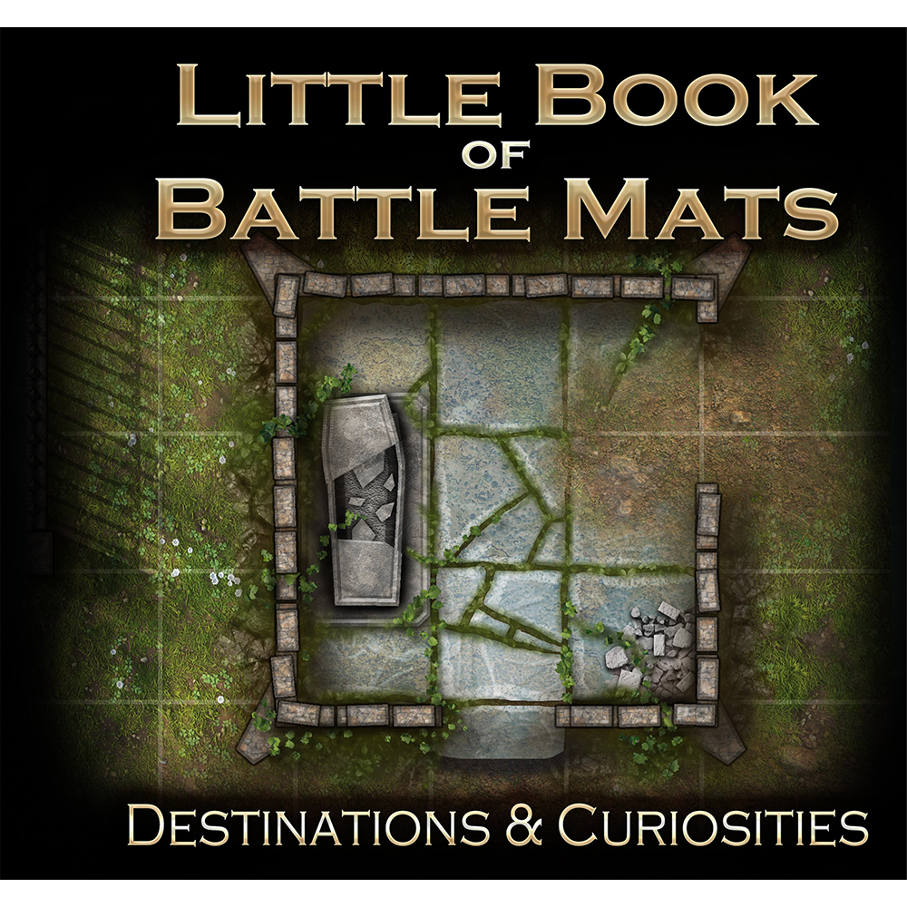 RPG Battle Mats: Little Book of Battle Mats - Destinations & Curiosities