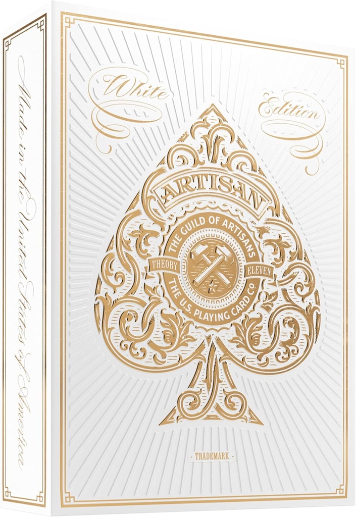 Playing Cards: Theory 11 - Artisan (White)