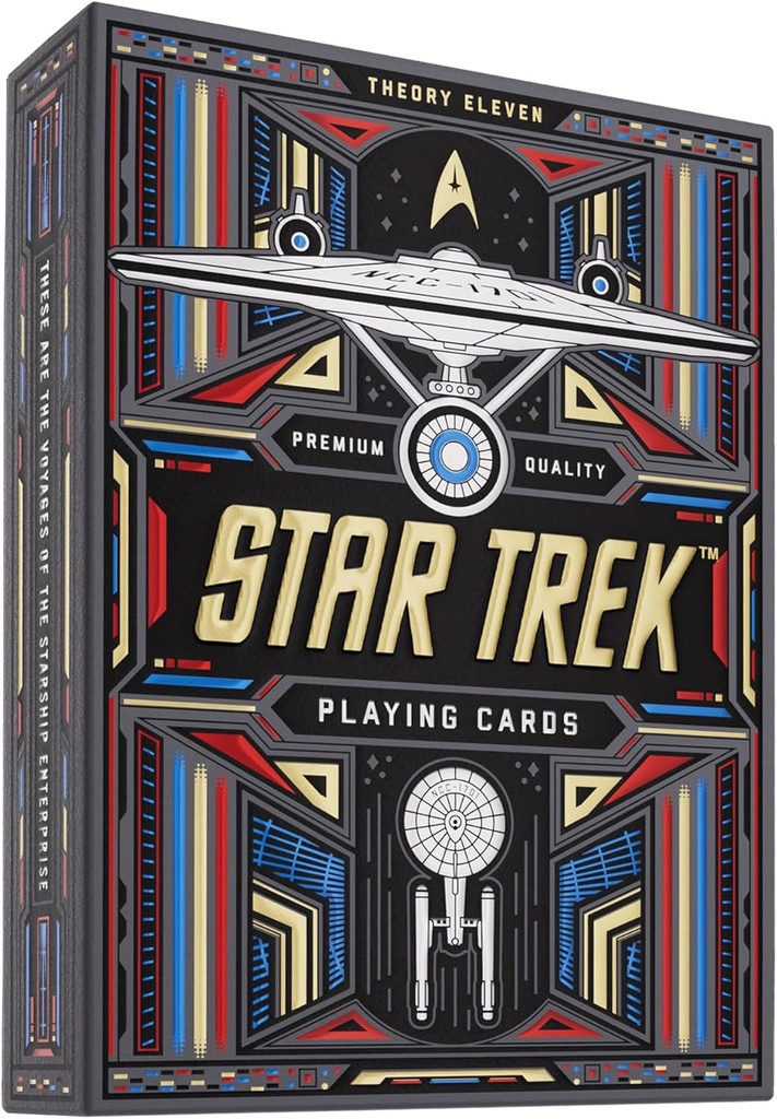 Playing Cards: Theory11 - Star Trek (Dark)