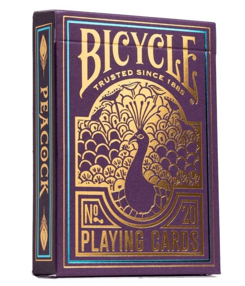 Playing Cards: Bicycle - Purple Peacock