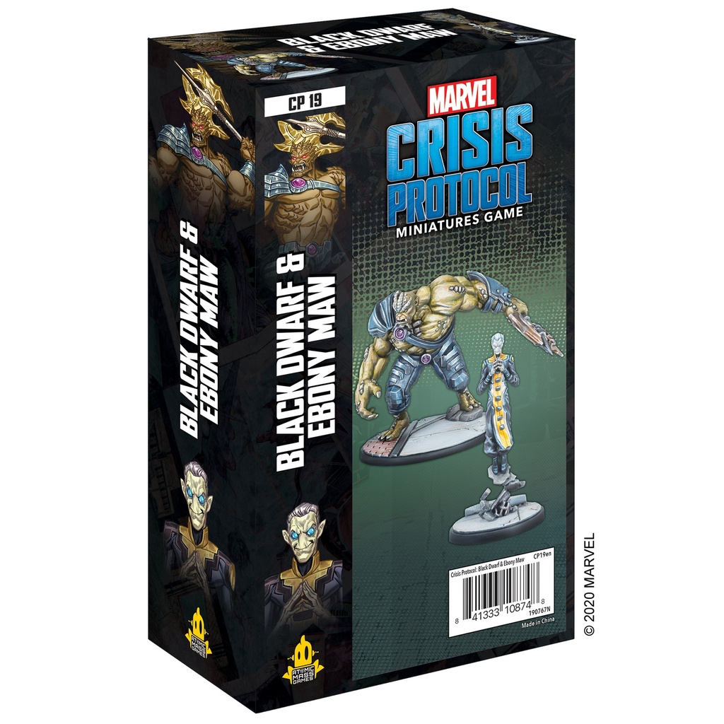 MARVEL: Crisis Protocol - Black Dwarf & Ebony Maw