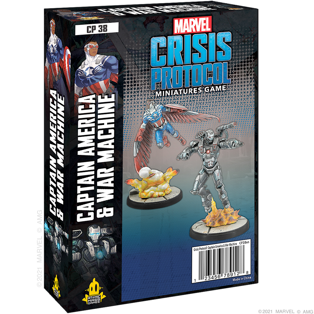 MARVEL: Crisis Protocol - Captain America and War Machine