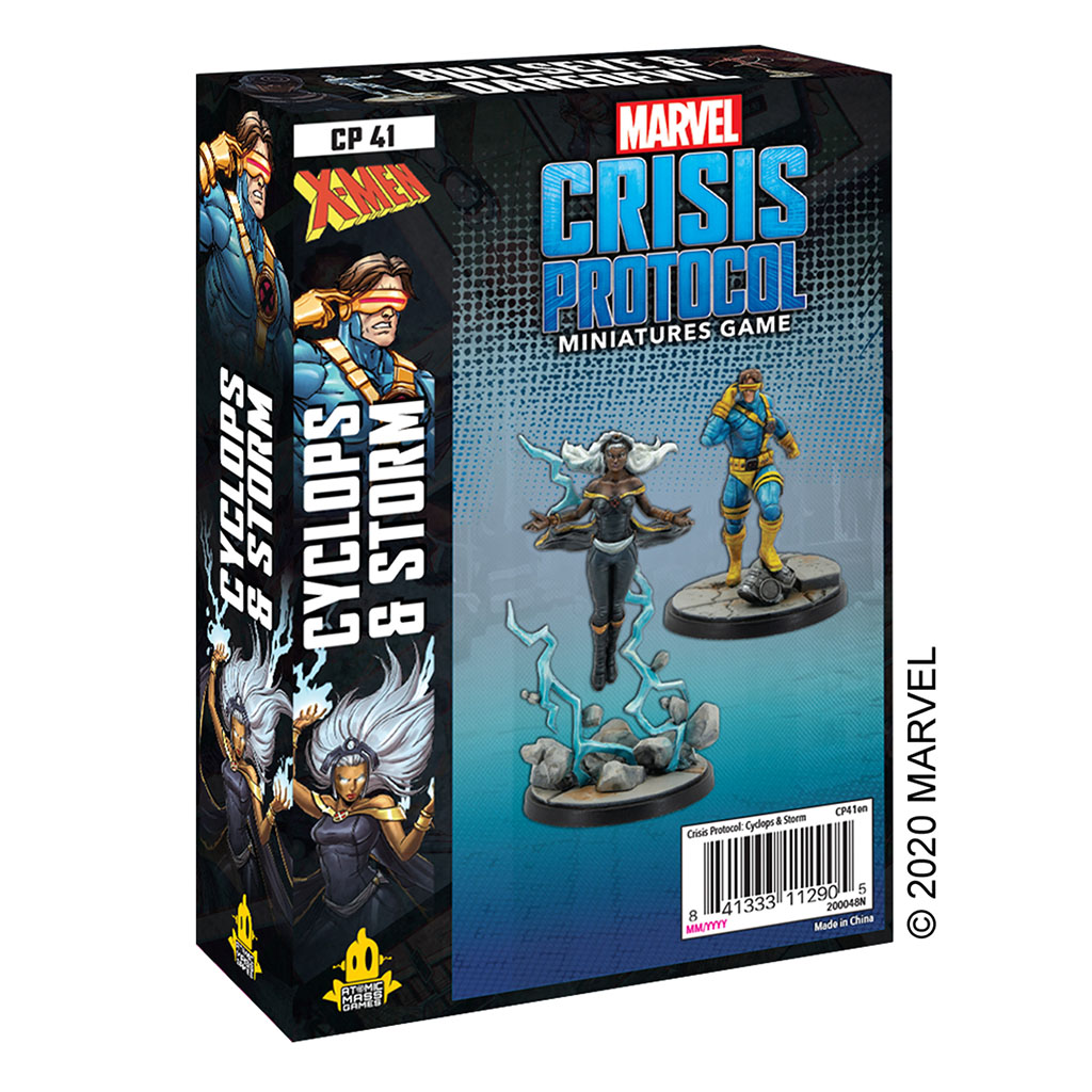 MARVEL: Crisis Protocol - Cyclops & Storm