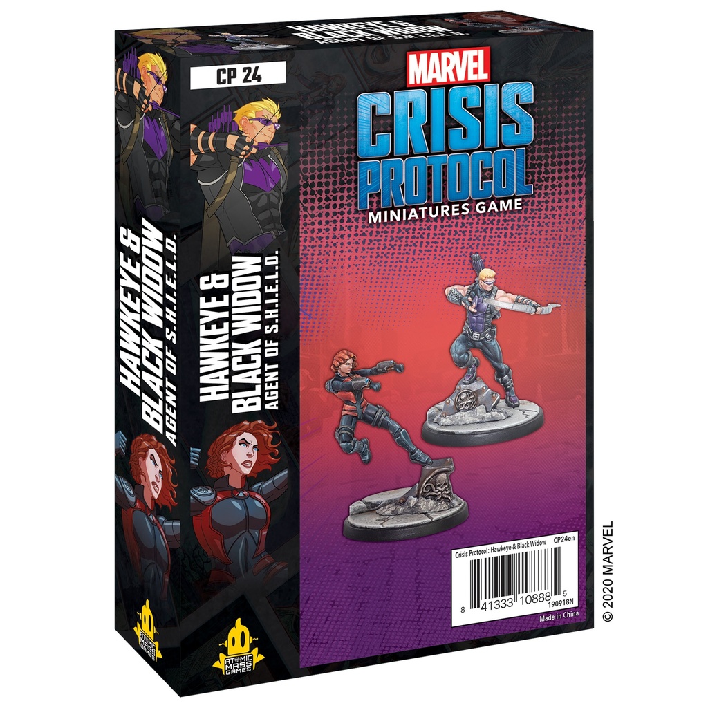 MARVEL: Crisis Protocol - Hawkeye & Black Widow