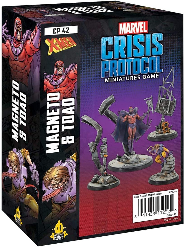 MARVEL: Crisis Protocol - Magneto & Toad