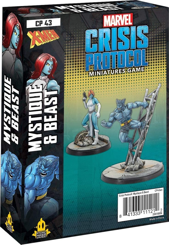 MARVEL: Crisis Protocol - Mystique & Beast