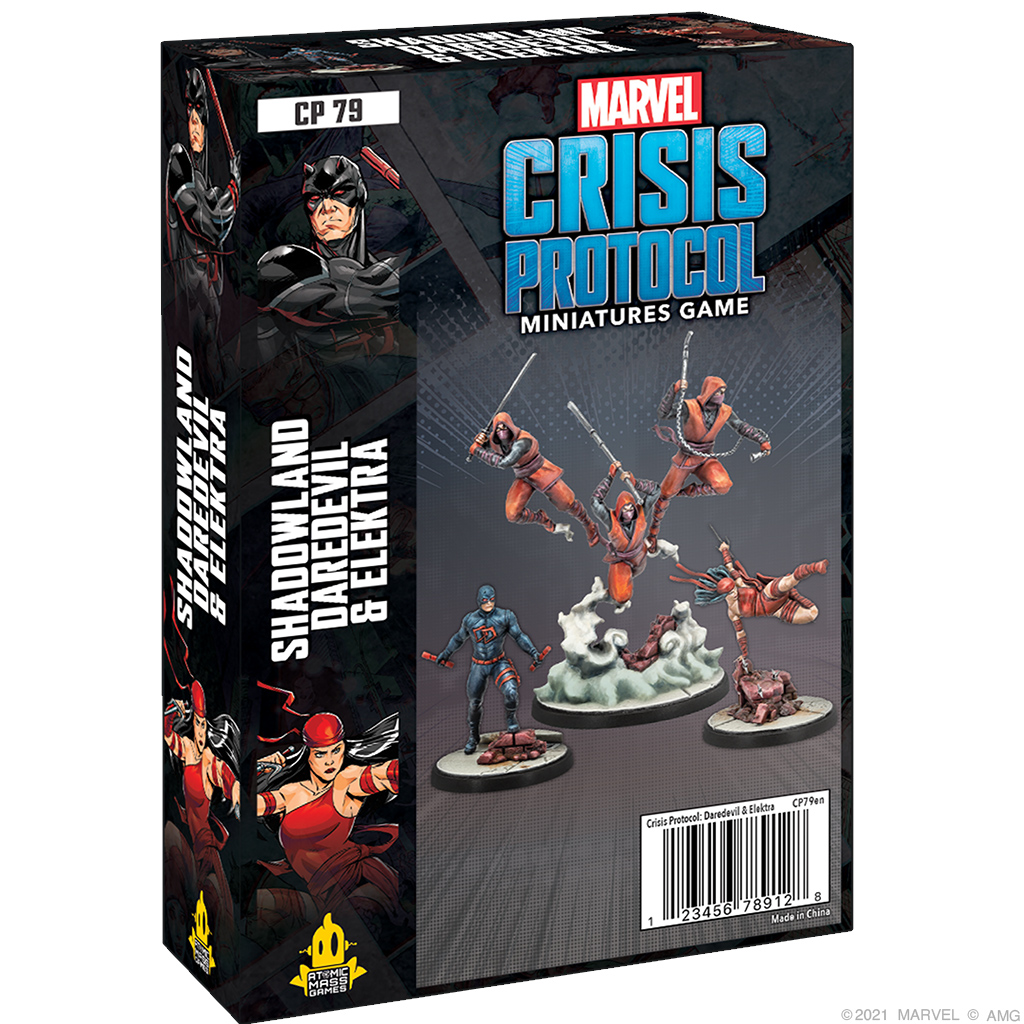 MARVEL: Crisis Protocol - Shadowland Daredevil & Elektra