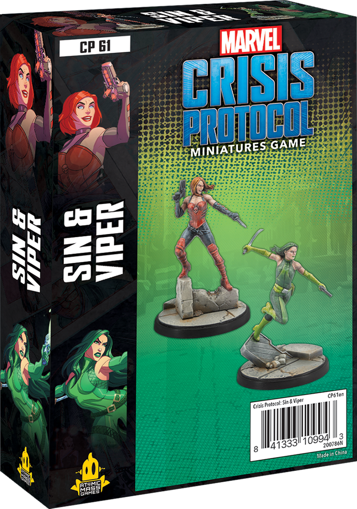 MARVEL: Crisis Protocol - Sin and Viper