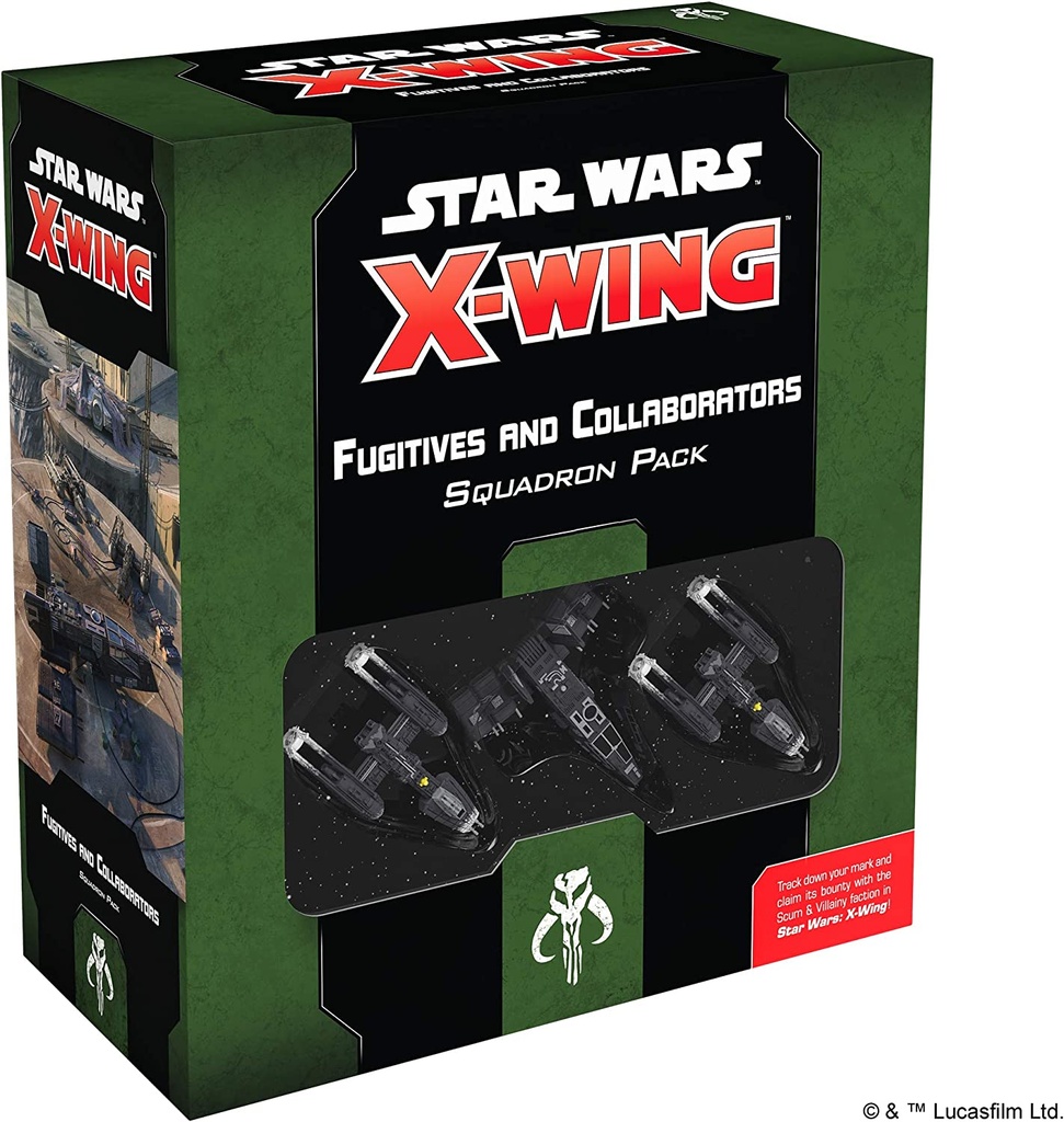 Star Wars: X-Wing (2nd Ed.) - Fugitives and Collaborators Squadron Pack