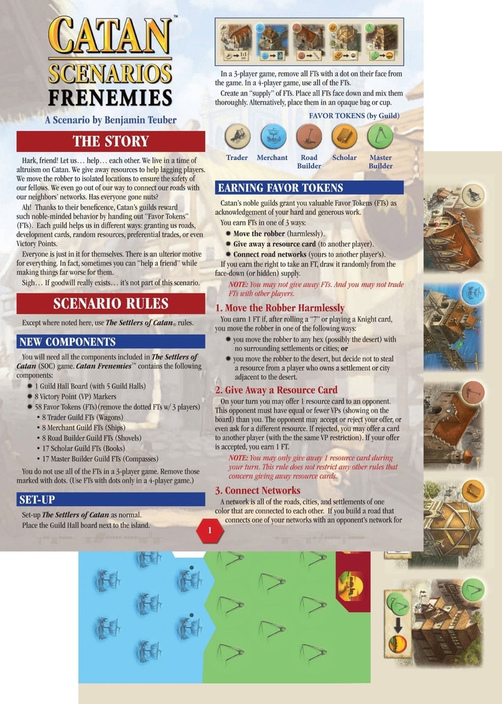 Catan: Scenarios - Frenemies of Catan