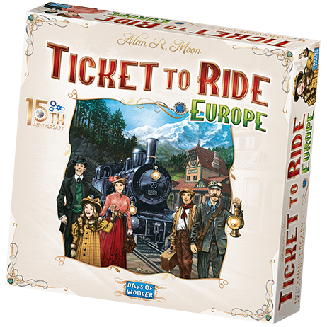 Ticket to Ride: Europe (15th Anniversary Ed.)