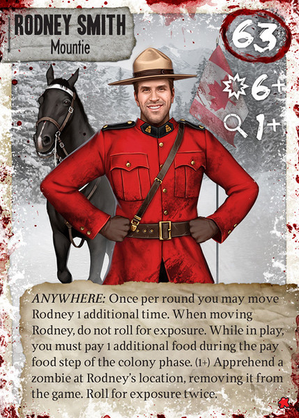Dead of Winter: Promo Character - Rodney Smith