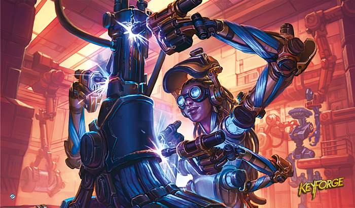 KeyForge - Playmat - In the Lab