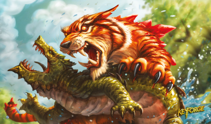 KeyForge - Playmat - Mighty Tiger