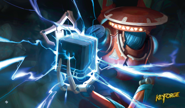 KeyForge - Playmat - Positron Bolt