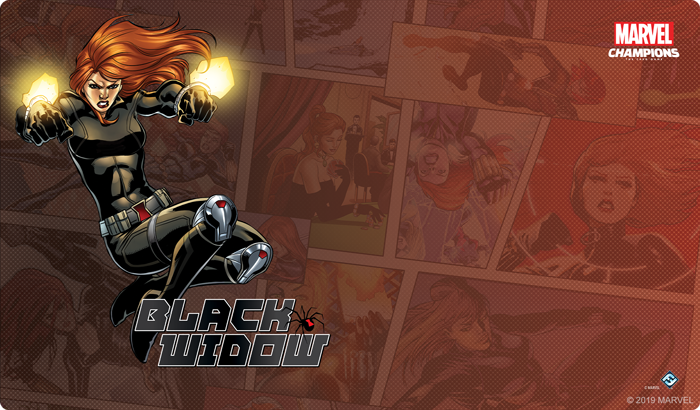MARVEL LCG: Playmat - Black Widow
