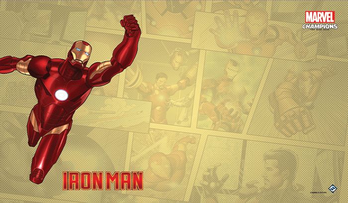 MARVEL LCG: Playmat - Iron Man