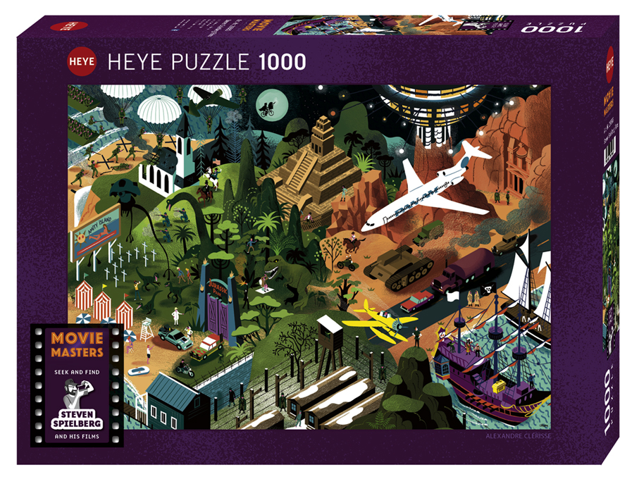 Jigsaw Puzzle: HEYE - Movie Masters: Steven Spielberg Films (1000 Pieces)