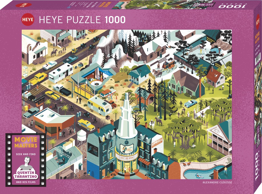 Jigsaw Puzzle: HEYE - Movie Masters: Tarantino Films (1000 Pieces)