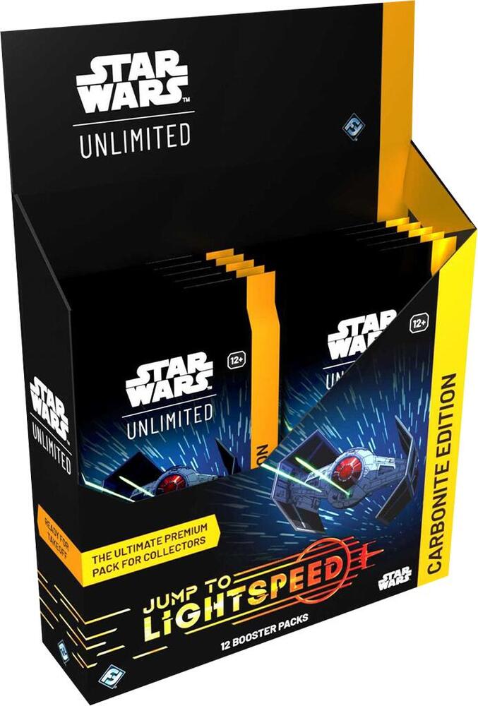 Star Wars: Unlimited - Jump to Lightspeed Carbonite Edition Booster Display