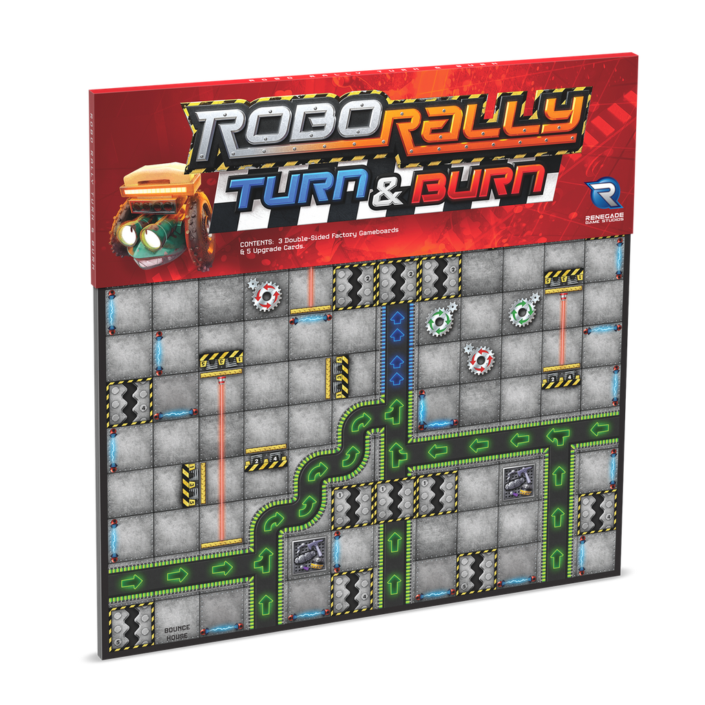 Robo Rally - Turn & Burn 