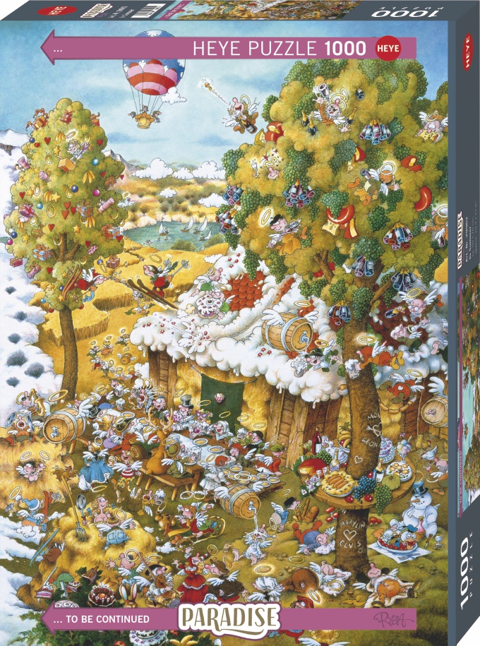 Jigsaw Puzzle: HEYE - Paradise: In Summer (1000 Pieces)