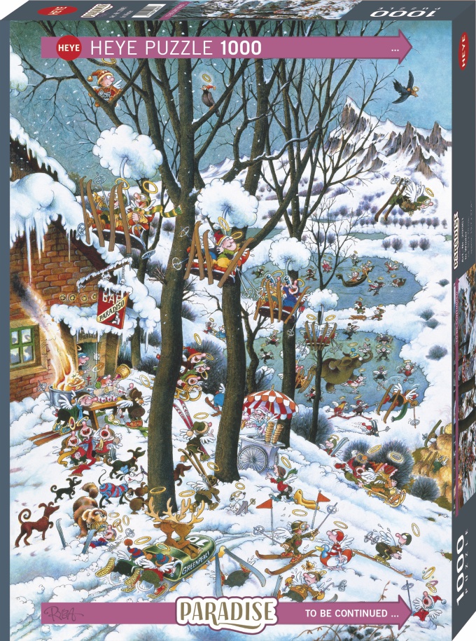 Jigsaw Puzzle: HEYE - Paradise: In Winter (1000 Pieces)