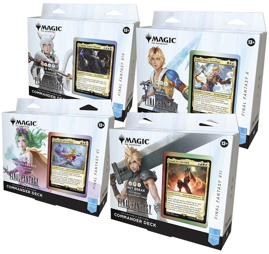 MTG: Final Fantasy - Commander Decks (x4)