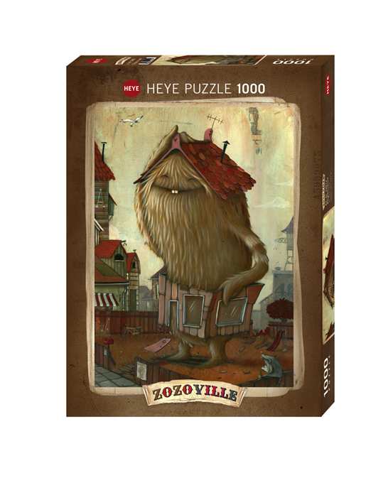 Jigsaw Puzzle: HEYE - Zozoville: Neighbourhood (1000 Pieces)