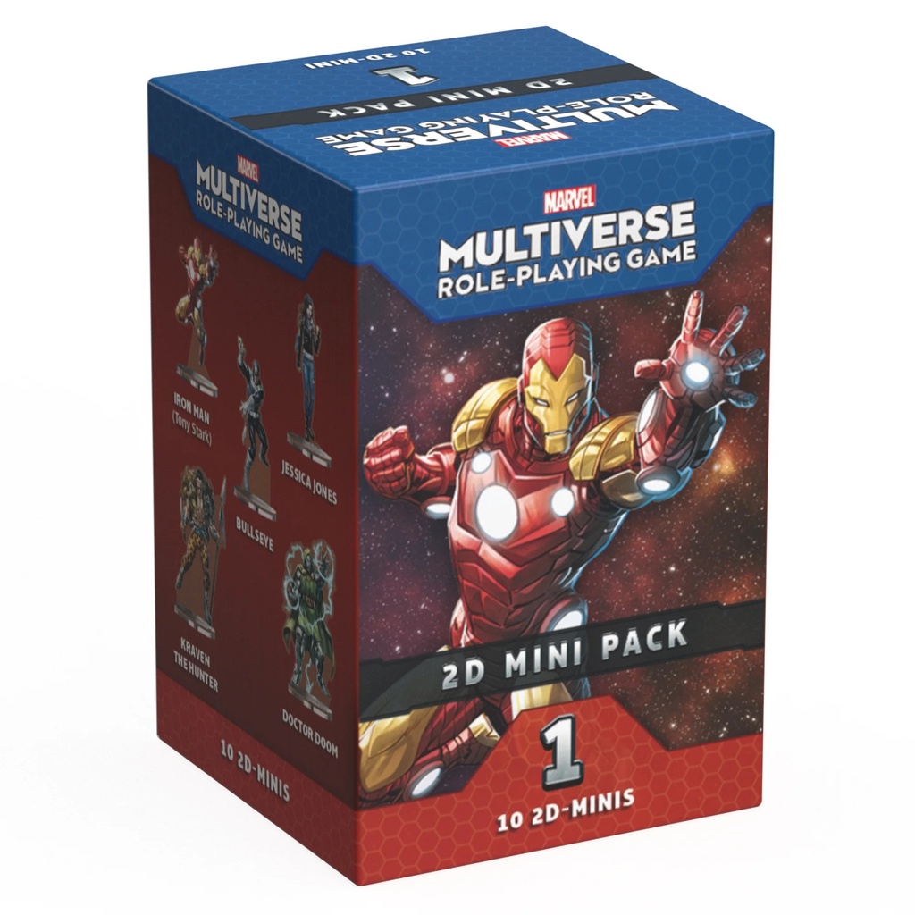 MARVEL Multiverse RPG - 2D Mini Pack 01