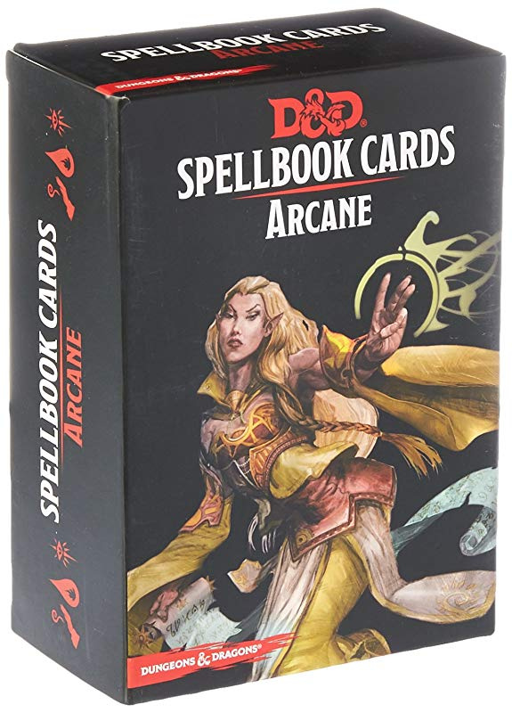 D&D RPG: Spellbook Cards - Arcane