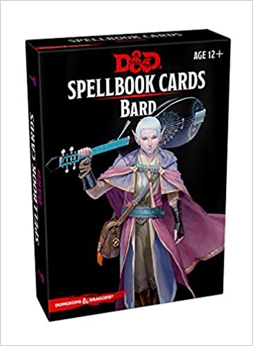 D&D RPG: Spellbook Cards - Bard
