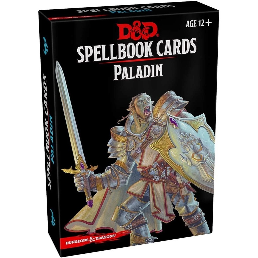 D&D RPG: Spellbook Cards - Paladin