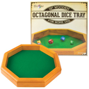 Dice Tray: Wiz Dice - Wooden, Octagonal (12")