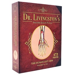 [GOT3105] Jigsaw Puzzle: Dr. Livingston's Anatomy - The Human Left Arm (472 Pieces)