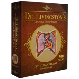 [GOT3102] Jigsaw Puzzle: Dr. Livingston's Anatomy - The Human Thorax (500 Pieces)